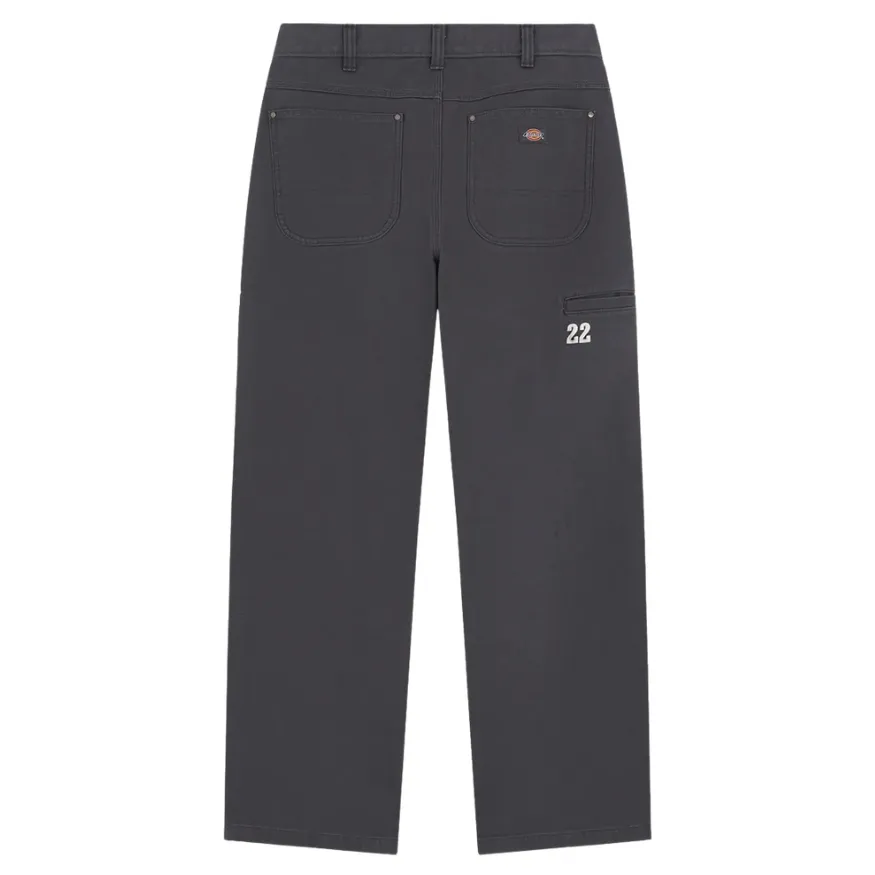 Dickies Nashport Double Knee Charcoal Baggy Pants