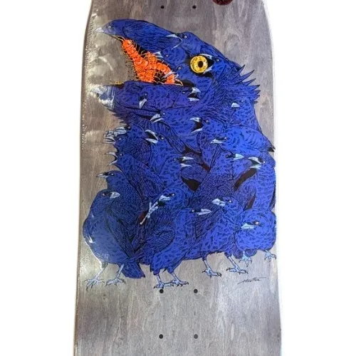 Heroin Nolan Houghton Crow Black 9.9 Skateboard Deck