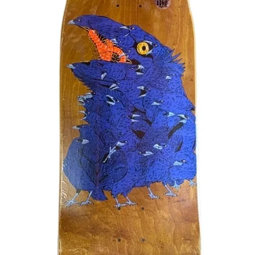 Heroin Nolan Houghton Crow Brown 9.9 Skateboard Deck