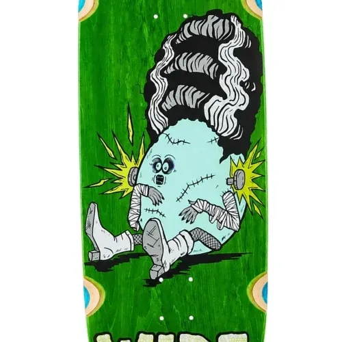 Heroin Wide Bride Green 10.4 Skateboard Deck