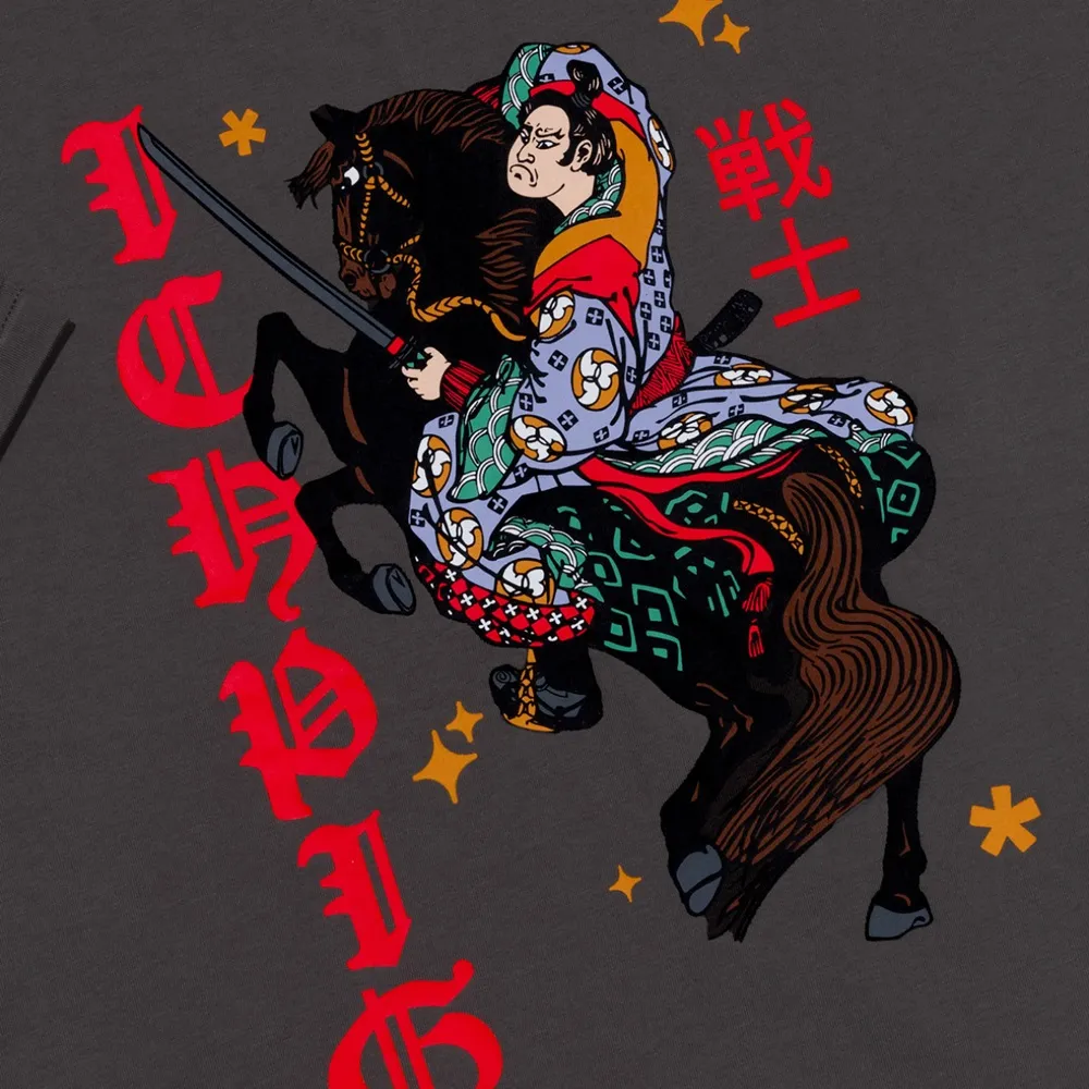 Ichpig Warrior Vintage Black T-Shirt