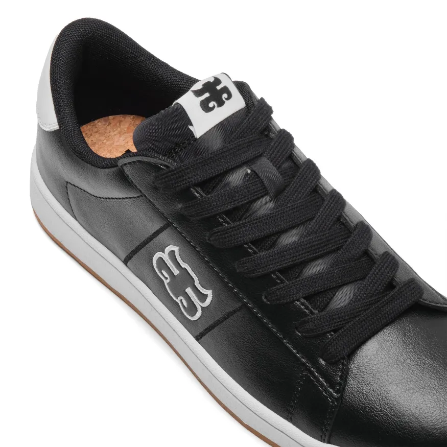 iPath Ace Black Leather Shoes