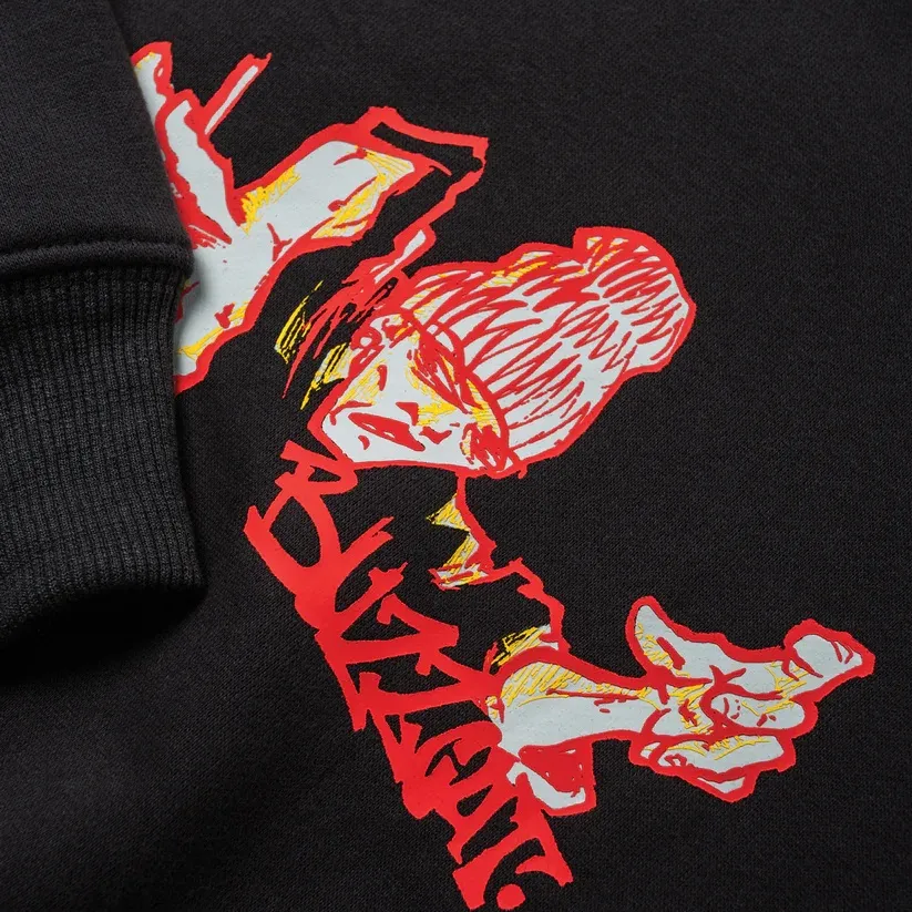 Buzzcut Delinquent Charcoal Crew Jumper