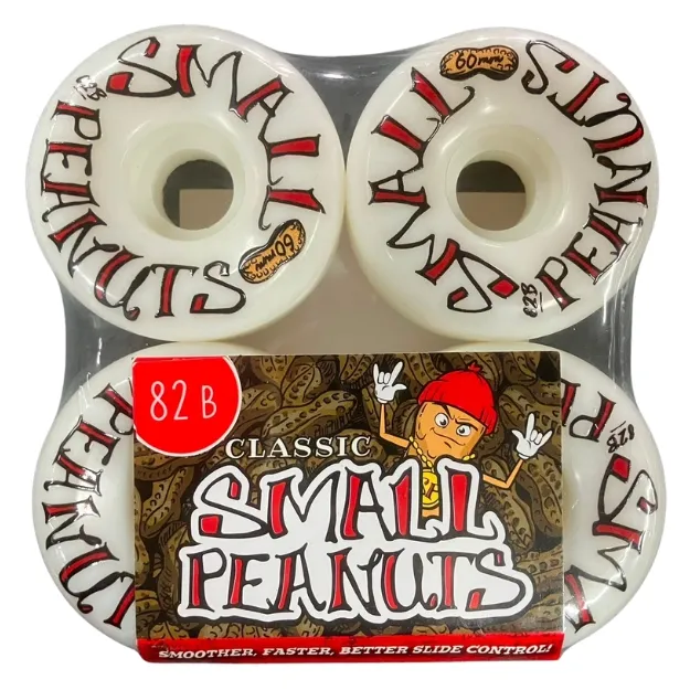 Small Peanuts 82B 60mm Skateboard Wheels