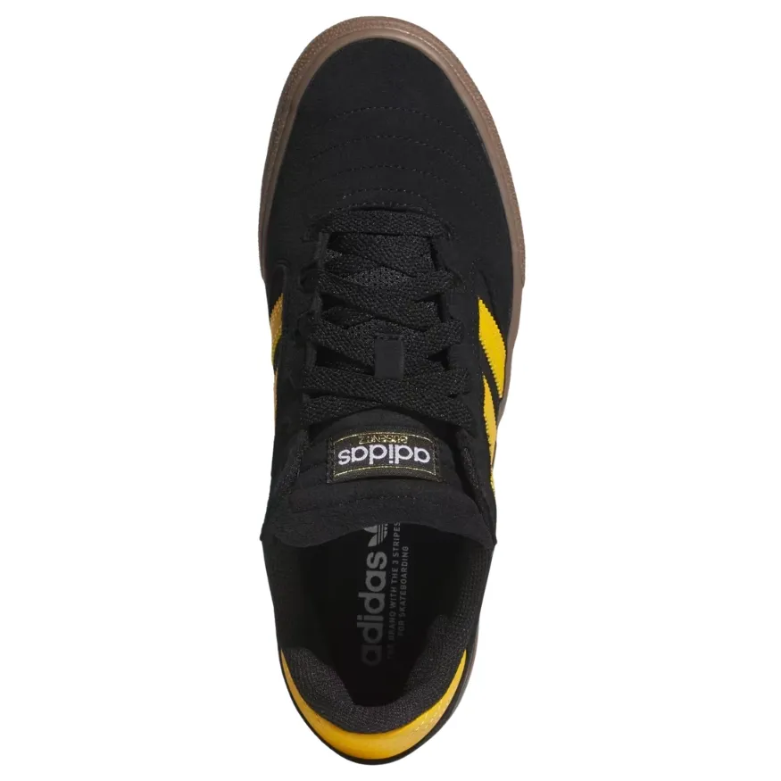 Adidas Busenitz Vulc II Core Black Preloved Yellow Gum Shoes