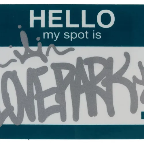 Dgk My Spot Is Love Park Skateboard Sticker