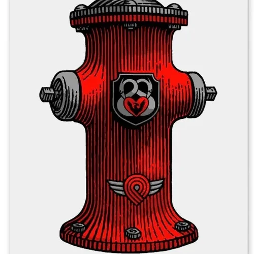 Powell Peralta Andy Anderson Hydrant Skateboard Sticker