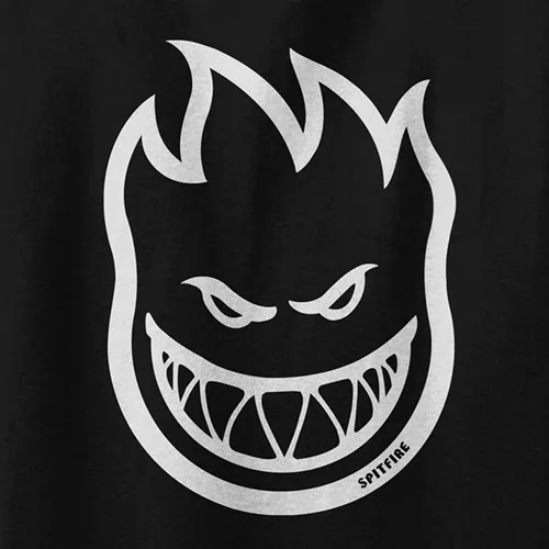 Spitfire Bighead Black White Youth T-Shirt