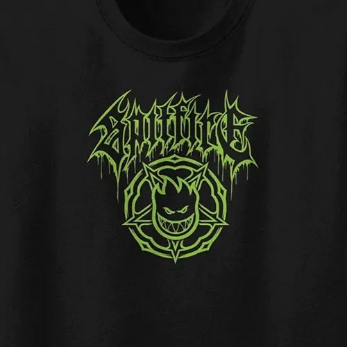 Spitfire Basic Pentagram Drip Black Youth T-Shirt