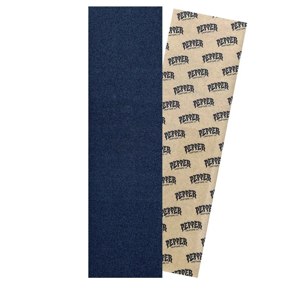 Pepper XG Black 9 x 33.5 Skateboard Grip Tape Sheet