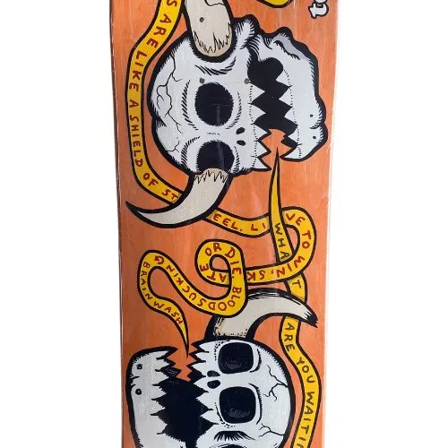 Toy Machine Rowley Skulls 8.25 Skateboard Deck
