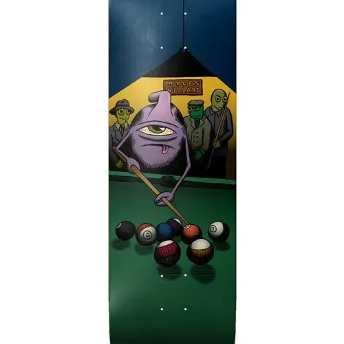 Toy Machine Willard Hustler 8.25 Skateboard Deck