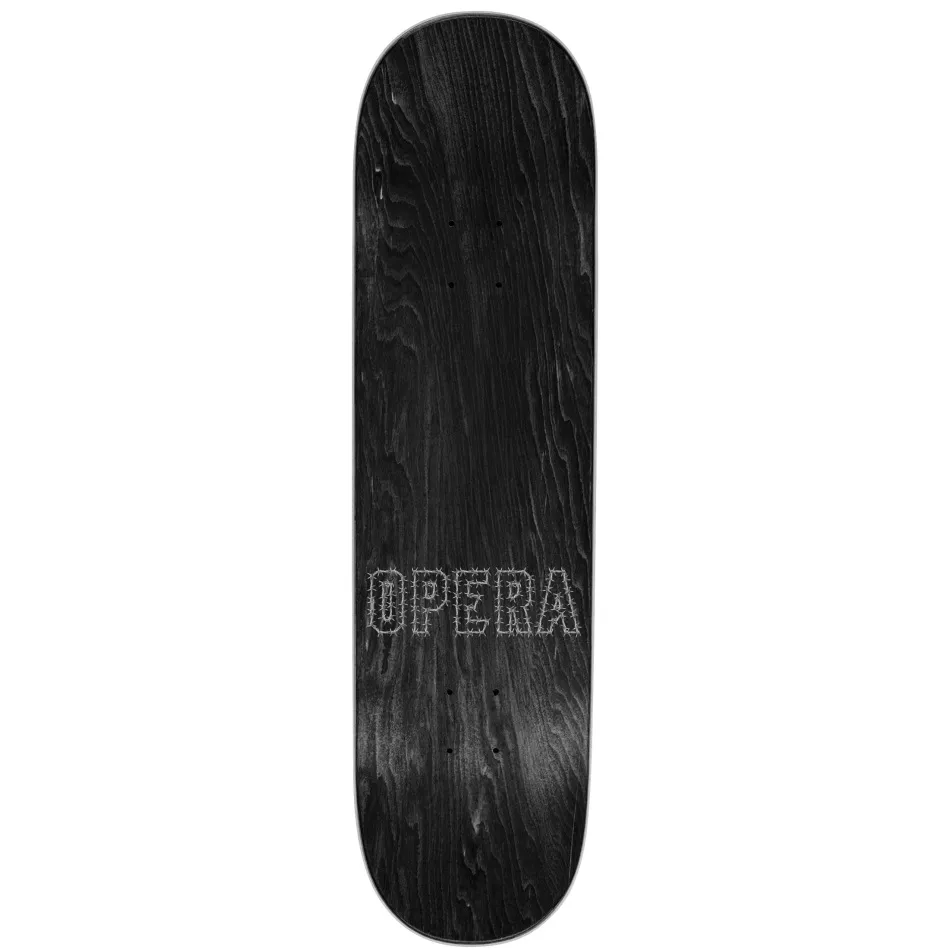 Opera Wire EX7 Black Red 8.5 Skateboard Deck