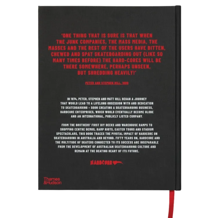 Hardcore 50 Years of Skateboarding Book
