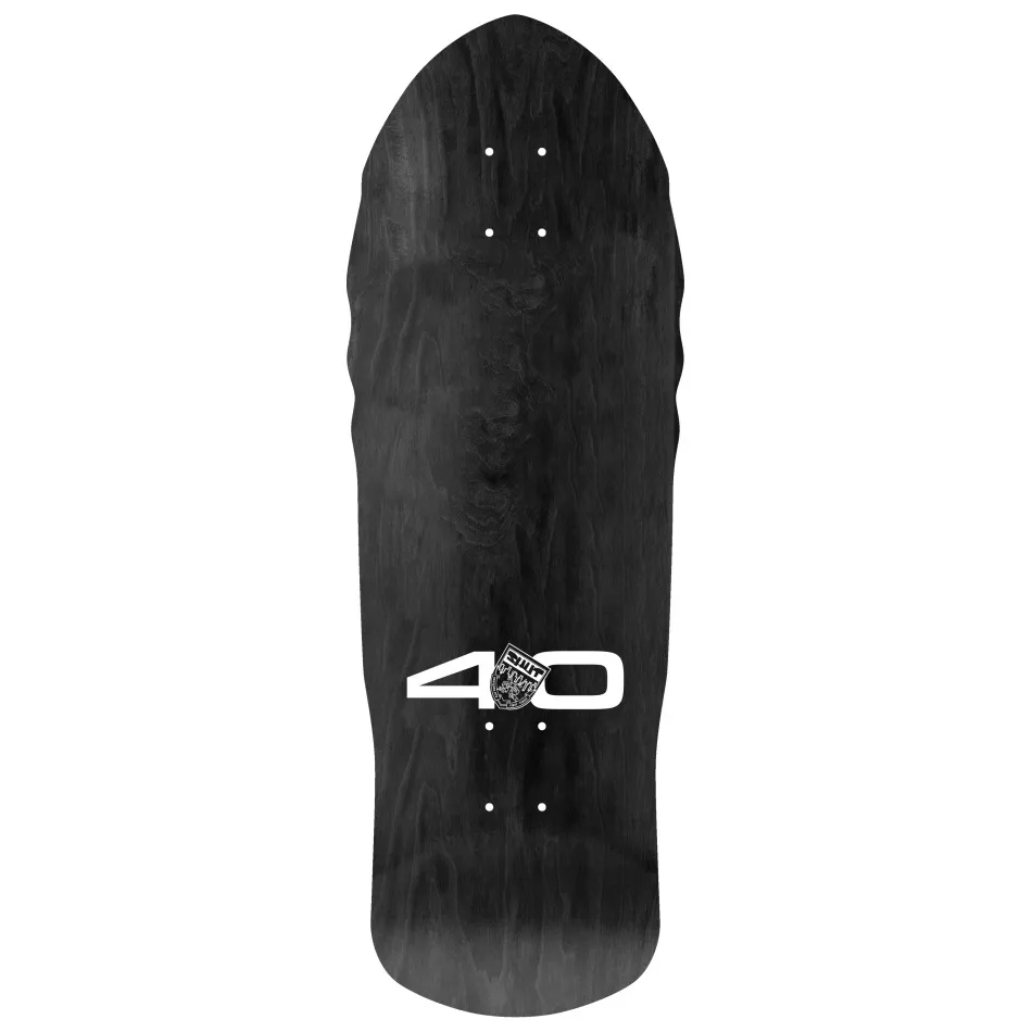 Shut 86 Shark EX7 Green 10.375 Skateboard Deck