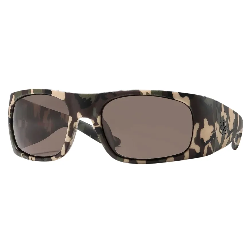 Ritual Vision Transmitter By Noa Deane Matte Camo Dark Green Polarised Sunglasses