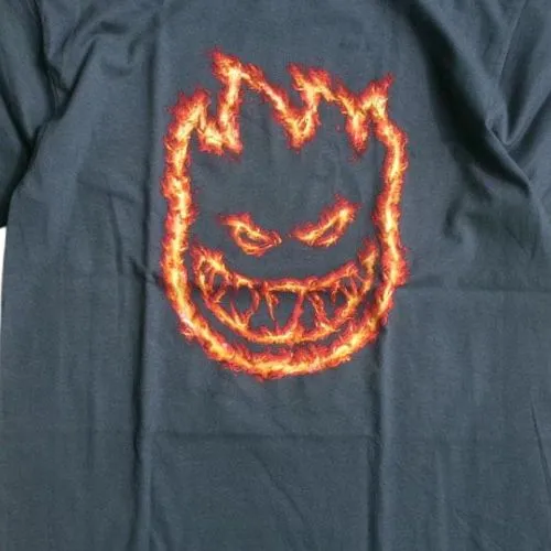 Spitfire Charred Remains Charcoal T-Shirt