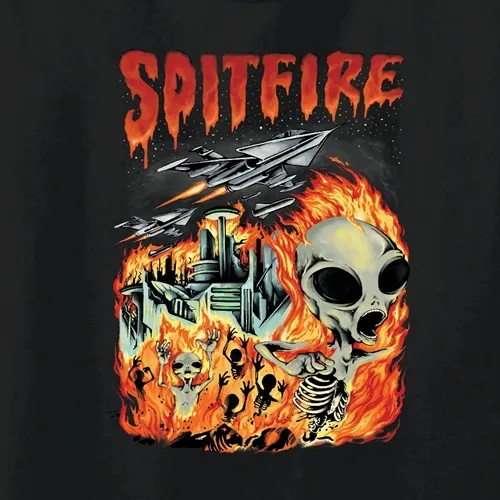 Spitfire Invasion Black T-Shirt