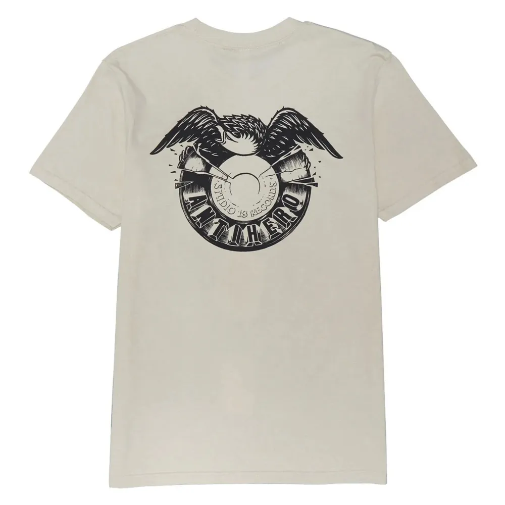 Anti Hero Studio 18 Heather Bone Black T-Shirt