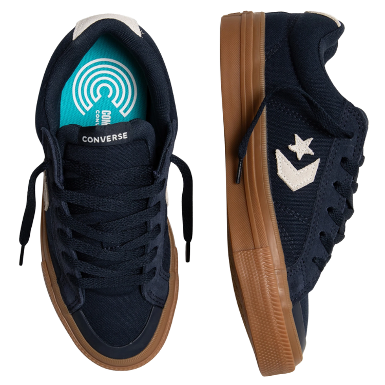 Converse Sport Casual Low Top Obsidian Vintage White Gum Shoes