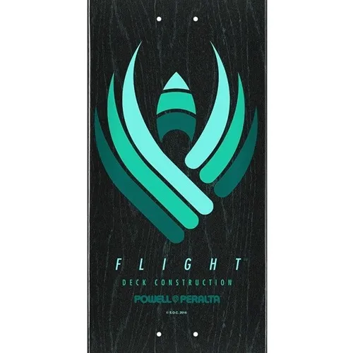Powell Peralta Flight Retro Black Shape 244 8.5 Skateboard Deck
