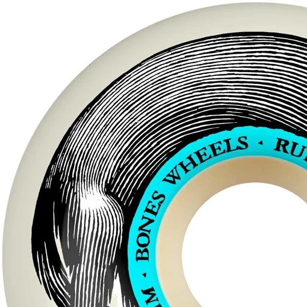 Bones X-Formula Lilley Black Cat Side Cut V5 99A 56mm Skateboard Wheels
