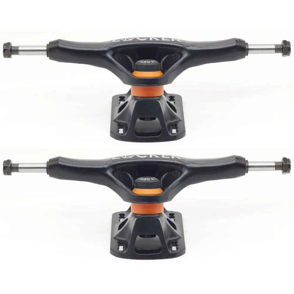 Grind King Locker V2 Black Set Of 2 Skateboard Trucks