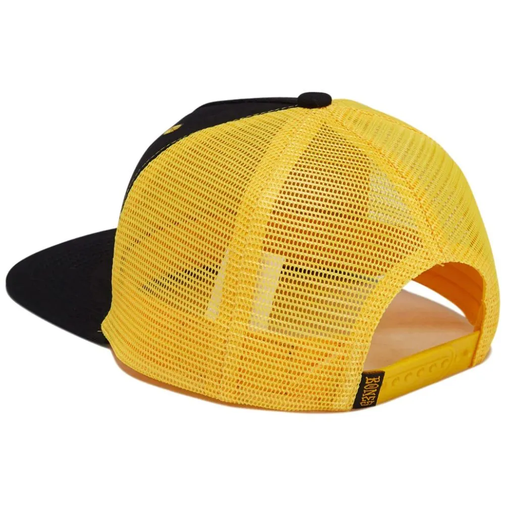 Bones Wheels Vato Rat Black Gold Trucker Hat