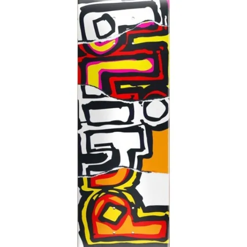 Blind OG Ripped Hybrid Multi Neon 8.0 Skateboard Deck