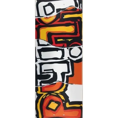 Blind OG Ripped Hybrid Red Orange 8.25 Skateboard Deck