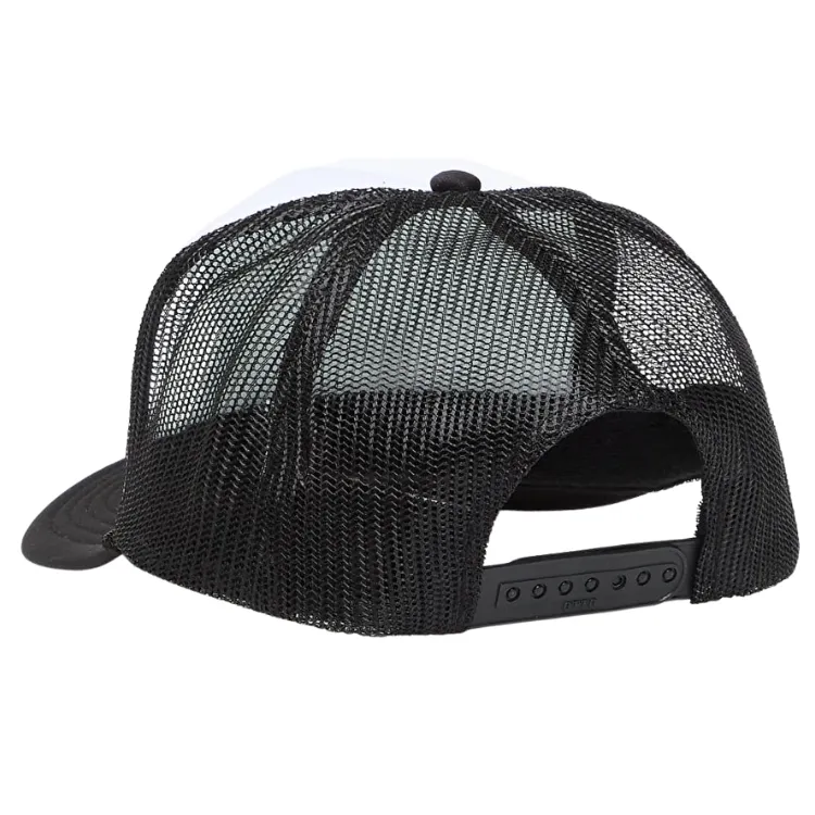 Thrasher X Spitfire Thrash & Burn Black White Trucker Hat