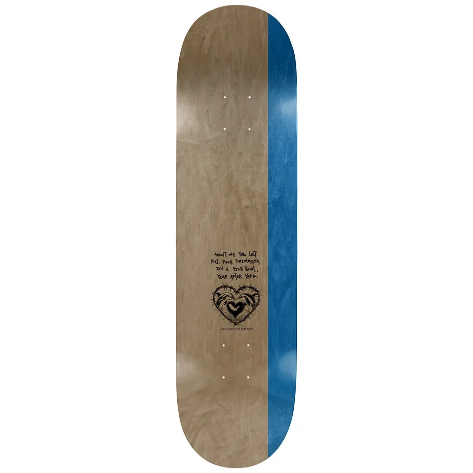 Jacuzzi 500 Years EX7 Rose Holographic 8.25 Skateboard Deck