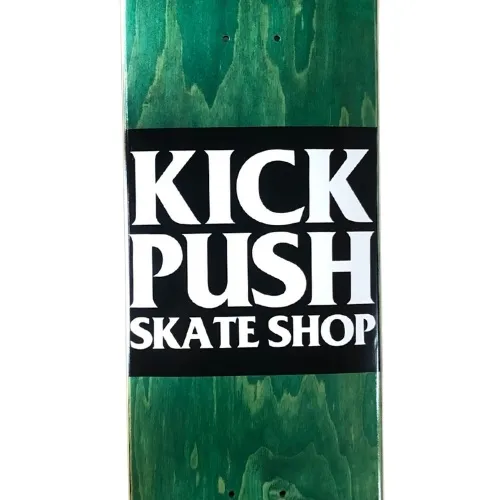 Kick Push American Pro Classic Green 8.25 Skateboard Deck