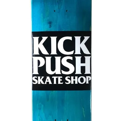 Kick Push American Pro Classic Blue 8.5 Skateboard Deck
