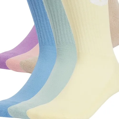Adidas Trefoil Cushion Crew Multi 6 Pair Socks