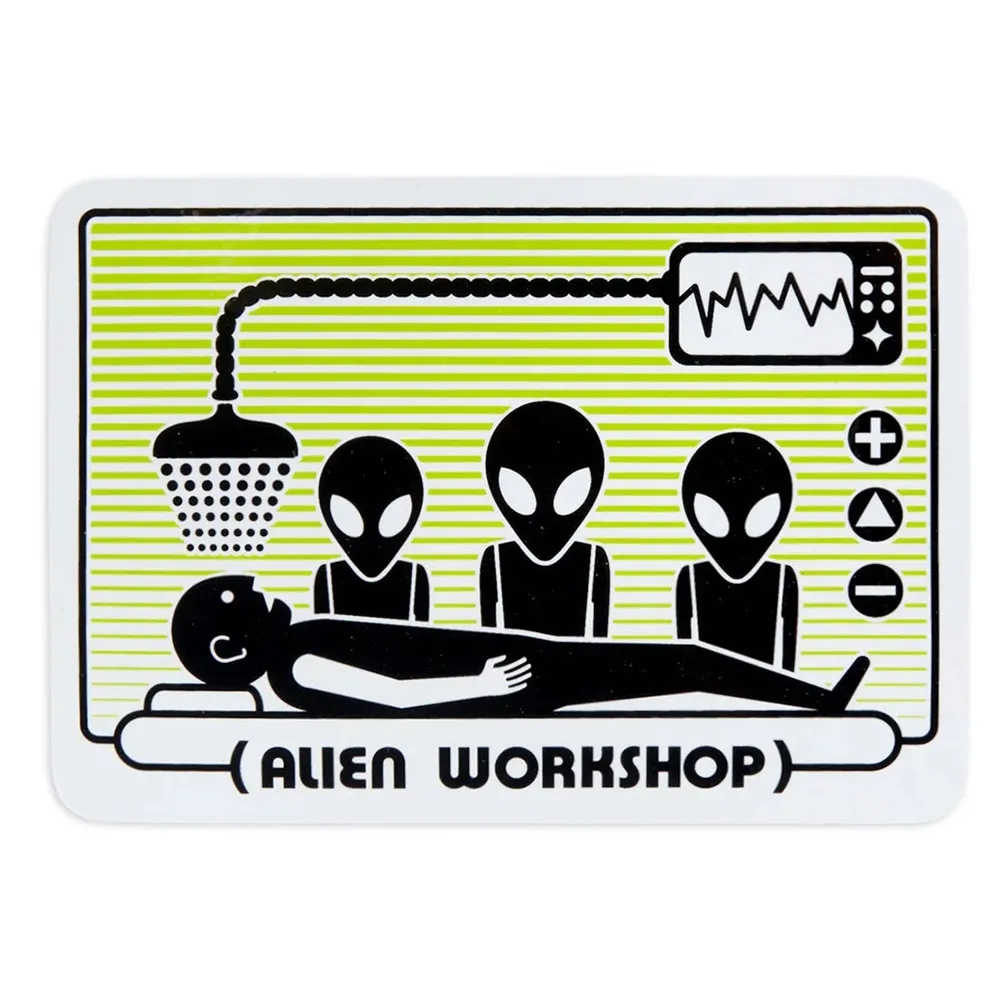 Alien Workshop Abduction Colour Sticker