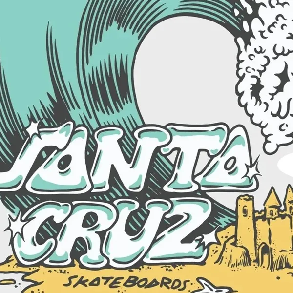 Santa Cruz Onshore Blue Sticker