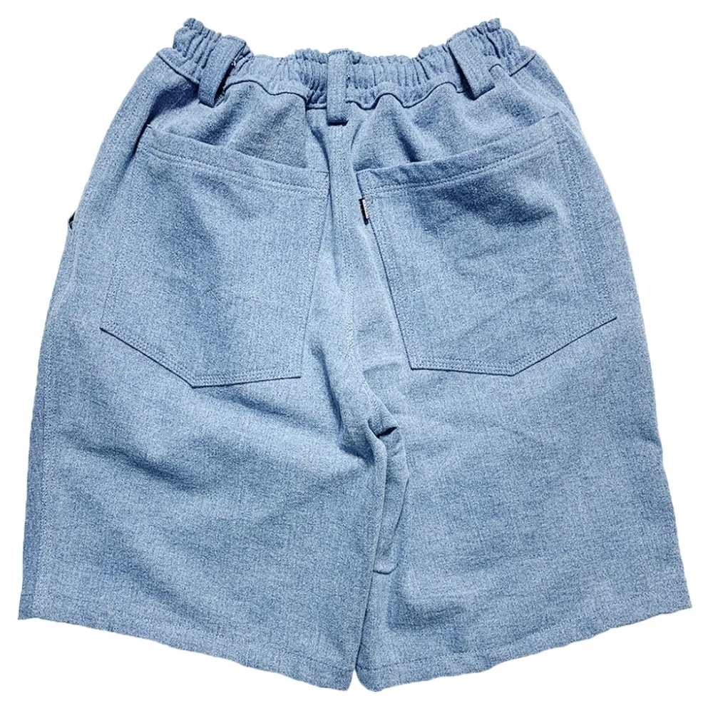 Televisi Star Baggy OG Sunny Filmer Light Blue Denim Shorts