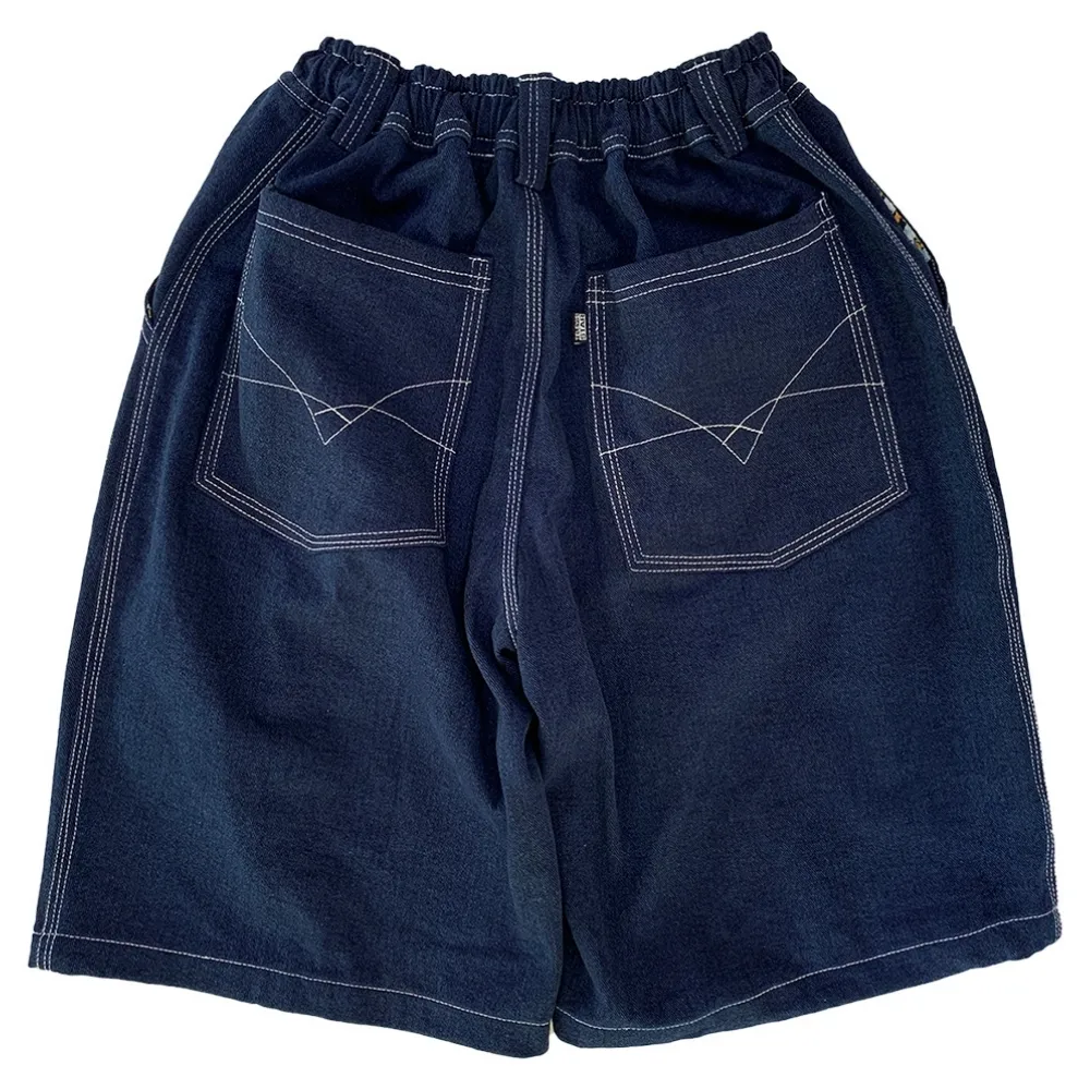 Televisi Star Baggy OG Sunny Filmer Navy Denim Shorts