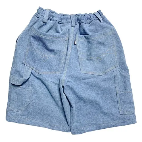 Televisi Star Baggy OG 3VX Light Blue Denim Shorts