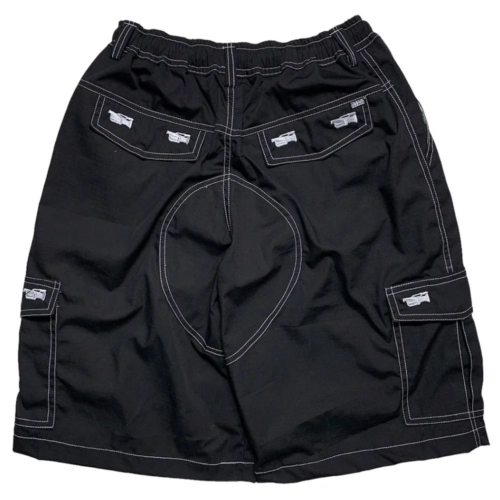 Televisi Star Baggy OG 1VX Black Ripstop Cargo Shorts