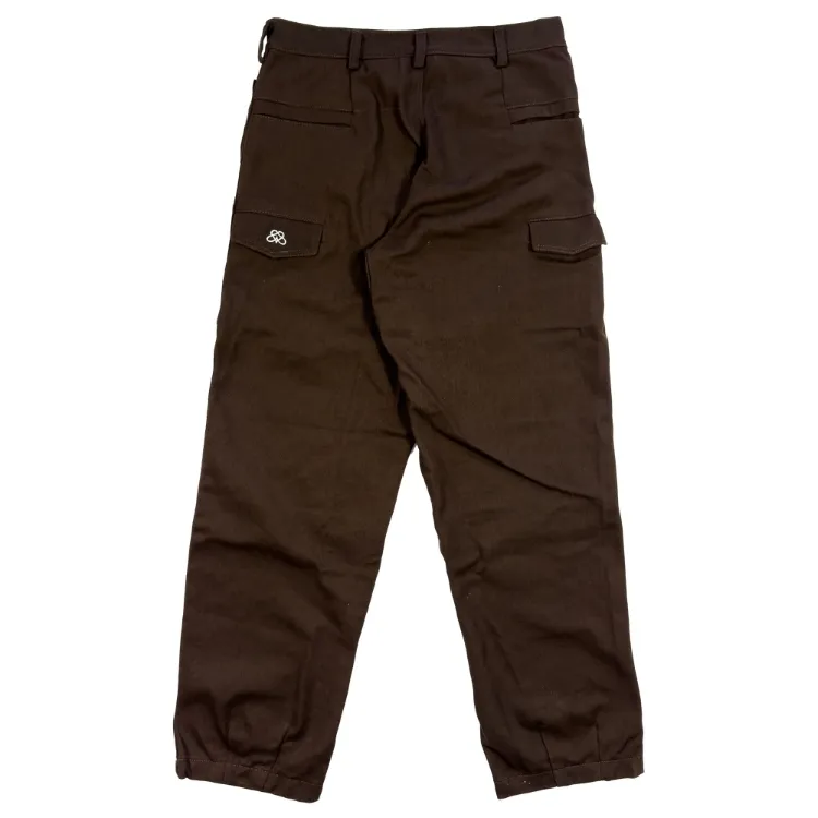 Televisi Star Andy Anderson Loose Fit Brown Denim Pants