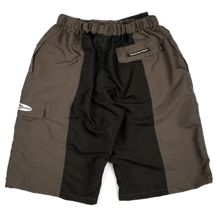 Televisi Star Toval Duo Tone Black Grey Shorts