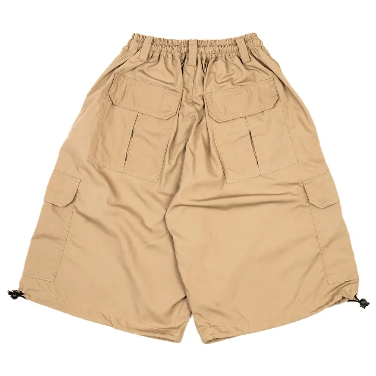 Televisi Star Nommo Beige Ripstop Cargo Shorts