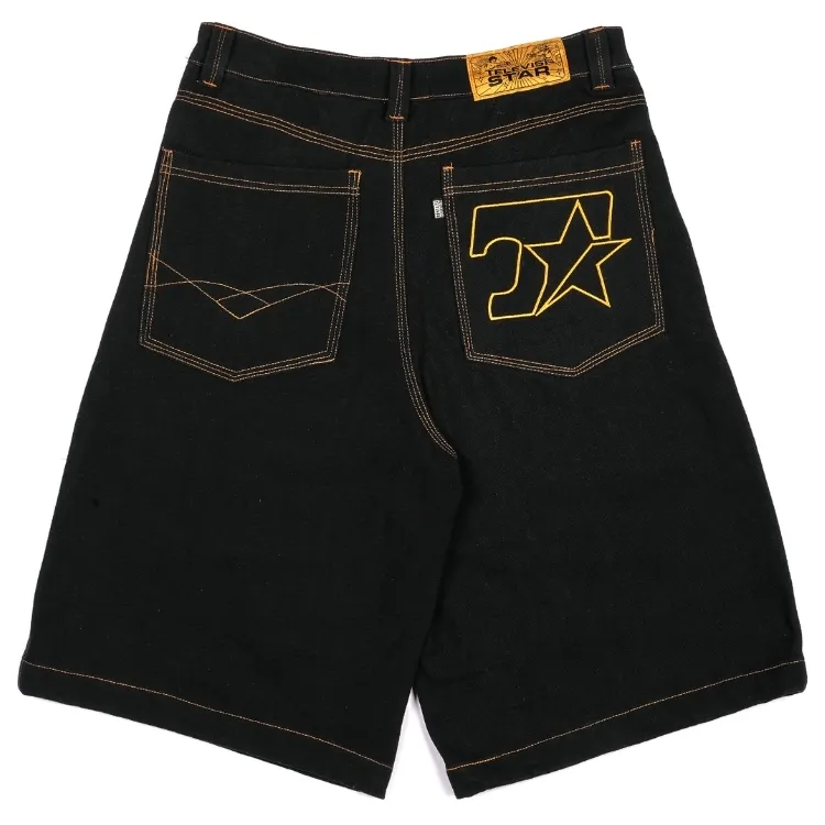 Televisi Star T Star Jet Black Denim Shorts