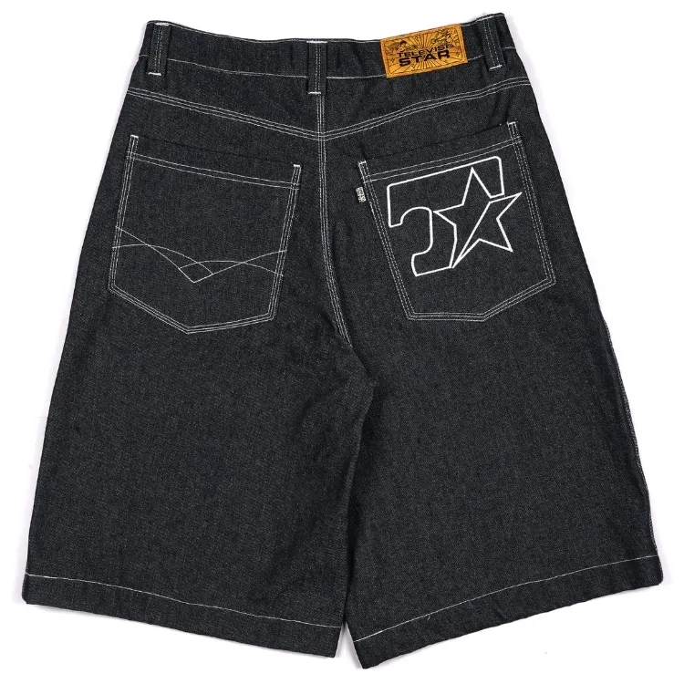 Televisi Star T Star Navy Denim Shorts