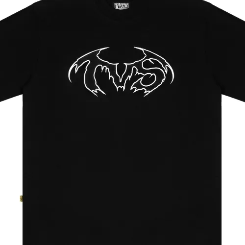 Televisi Star Vamp Logo Black T-Shirt