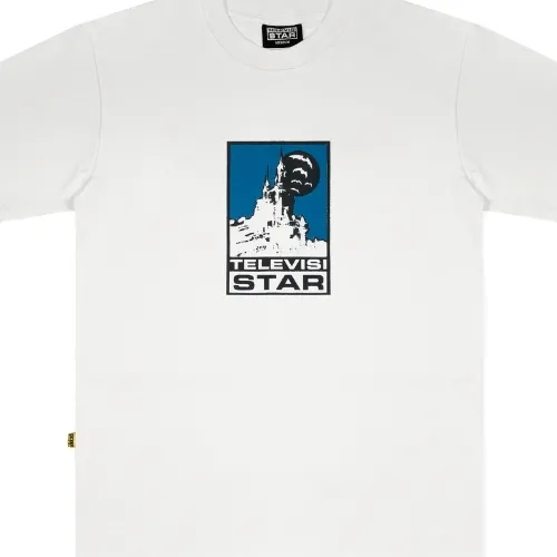 Televisi Star Hallow White T-Shirt