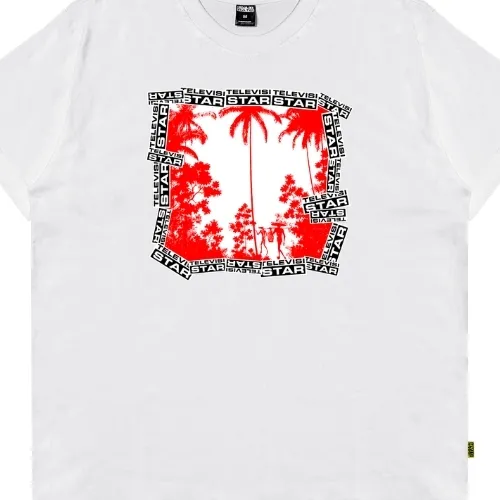 Televisi Star Paradise White T-Shirt