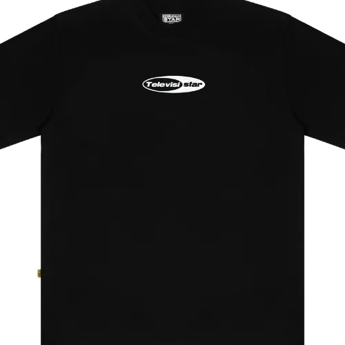Televisi Star Toval Logo Black T-Shirt